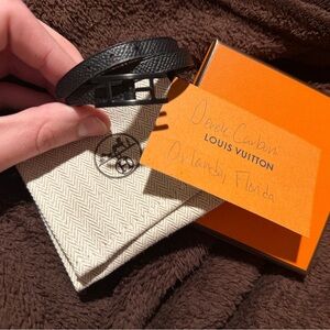 Hermes Behapi Double Tour Bracelet So Black